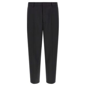 Jil Sander Black Polyester Dress Men's Pants